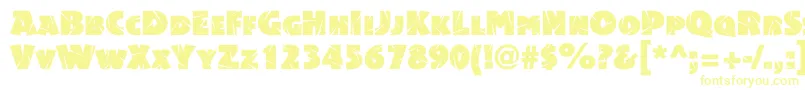 Acsiomashockc Font – Yellow Fonts