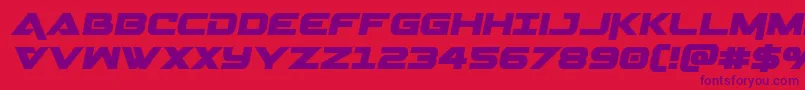 fuente Geminasemital – Fuentes Moradas Sobre Fondo Rojo