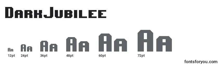 DarkJubilee Font Sizes