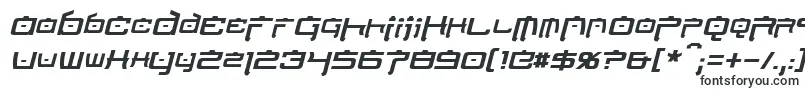 NipponTechItalic-fontti – OTF-fontit