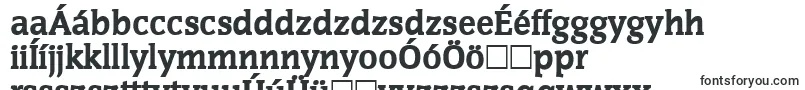 Шрифт CongresshBold – венгерские шрифты