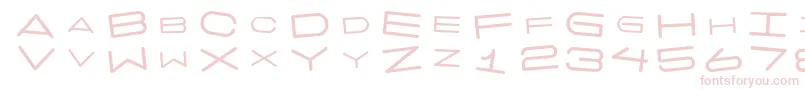 7 Days Rotated Font – Pink Fonts