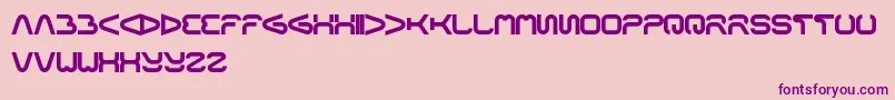 Formalart Font – Purple Fonts on Pink Background