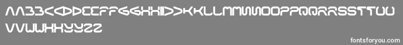 Formalart Font – White Fonts on Gray Background