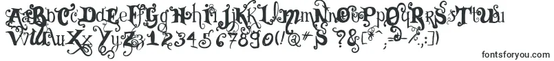 VtksBlack-fontti – Alkavat V:lla olevat fontit