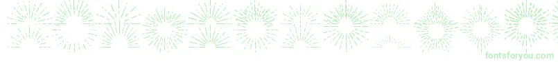 FotograamiSun-Schriftart – Grüne Schriften
