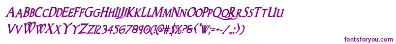 Woodgodboldcondital Font – Purple Fonts