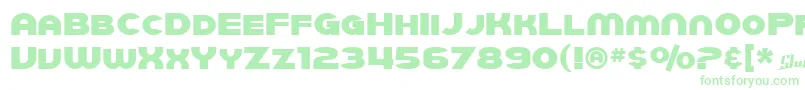 SfJuggernaut-Schriftart – Grüne Schriften