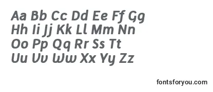 TelluralAltBoldItalic-fontti