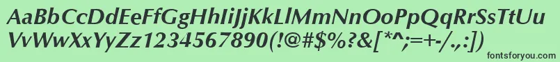 Más sobre la fuente OptimumBoldItalic fuente OptimumBoldItalic – Fuentes Negras Sobre Fondo Verde
