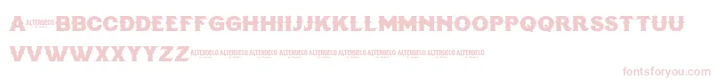Dialogtypefree Font – Pink Fonts on White Background