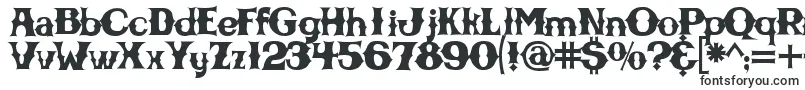 Cbgbfontsolid-Schriftart – Schriften für Logos