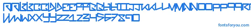 Bentout Font – Blue Fonts