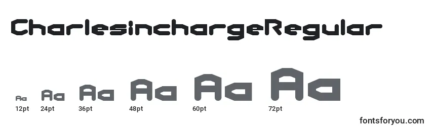 CharlesinchargeRegular Font Sizes