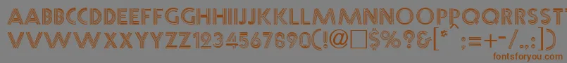 Más sobre la fuente NeoncapsRegular fuente NeoncapsRegular – Fuentes Marrones Sobre Fondo Gris