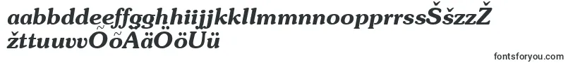 SouvenirDemiItalicBt-Schriftart – estnische Schriften