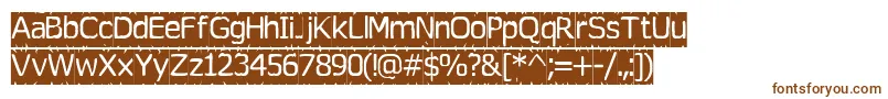 Tearoff Font – Brown Fonts