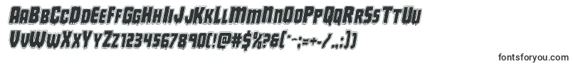 Deathbloodacadital Font – Tank Fonts