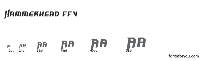 Hammerhead ffy Font Sizes