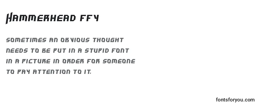 Hammerhead ffy Font