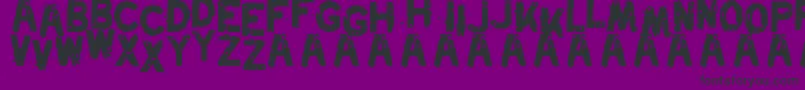 Swordfish Font – Black Fonts on Purple Background