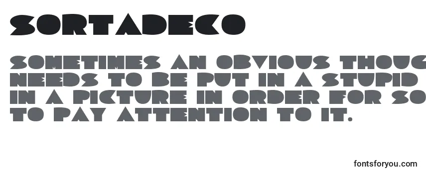 Sortadeco Font