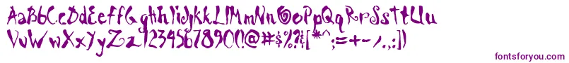 ScrawnKoi8Aoe Font – Purple Fonts