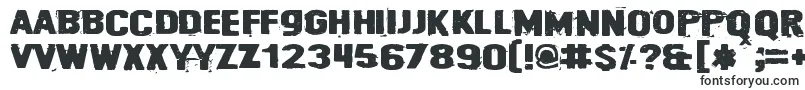 Шрифт Cybrpnuk2 – высокие шрифты