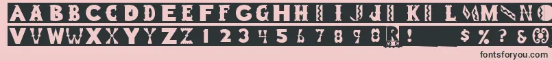 Gessner Font – Black Fonts on Pink Background