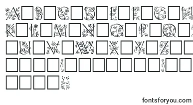 GabelFloribundi font – Fonts Starting With G