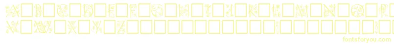 GabelFloribundi Font – Yellow Fonts