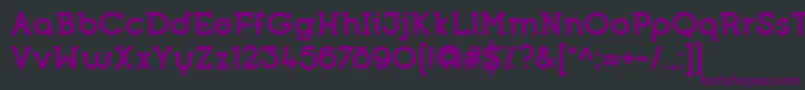 OpificioSerifBold Font – Purple Fonts on Black Background