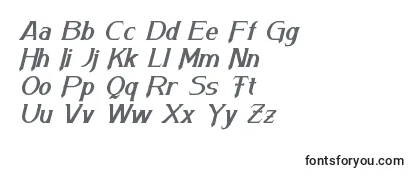 ArnesonItalic-fontti