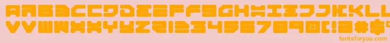 fuente Omega3e – Fuentes Naranjas Sobre Fondo Rosa