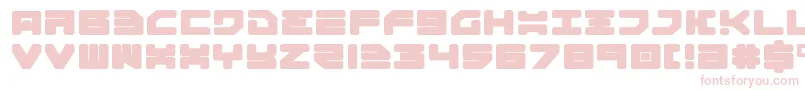 フォントOmega3e – ピンクのフォント