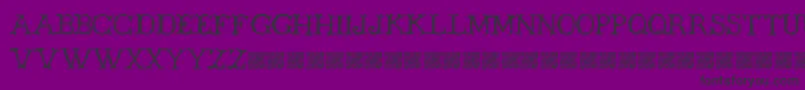 Wickers Font – Black Fonts on Purple Background
