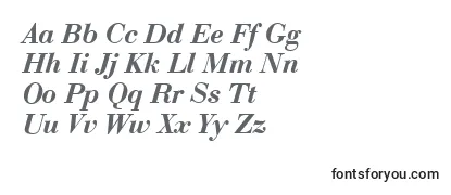 BodoniDemiItalic-fontti