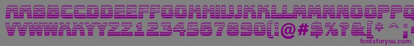 AConceptotitulnrldgd Font – Purple Fonts on Gray Background