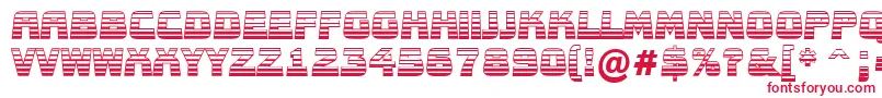 AConceptotitulnrldgd Font – Red Fonts on White Background