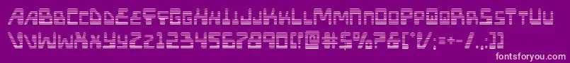 Xpedgrad Font – Pink Fonts on Purple Background