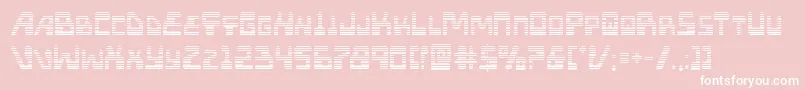 Xpedgrad Font – White Fonts on Pink Background