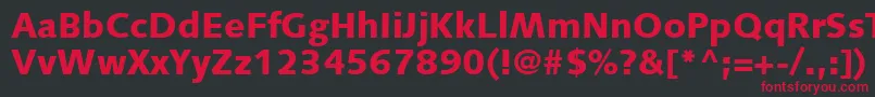 More about SyntaxLtBlack Font SyntaxLtBlack Font – Red Fonts on Black Background