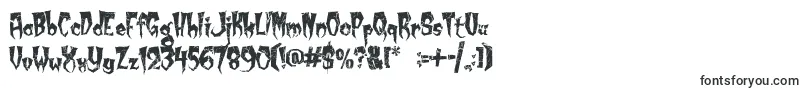 KreepyKrawly-Schriftart – Schmale Schriften