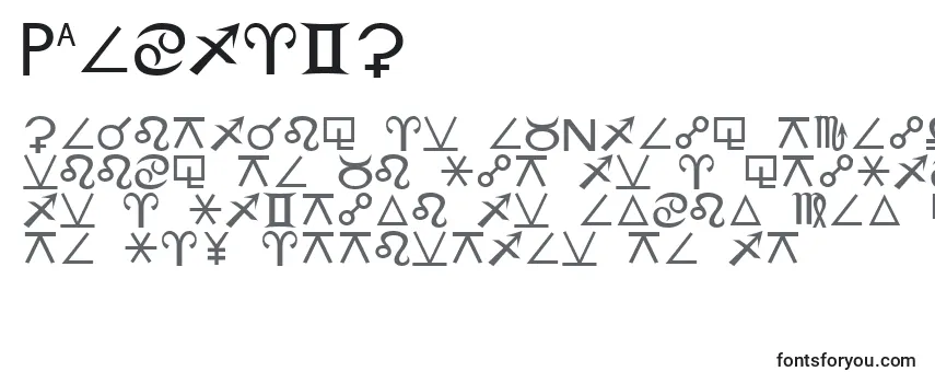 Обзор шрифта ZodiacS