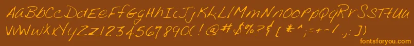 Подробнее о шрифте Lehn188 Шрифт Lehn188 – оранжевые шрифты на коричневом фоне