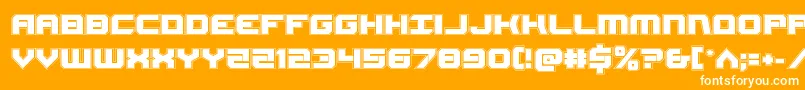 fuente Gearheadacad – Fuentes Blancas Sobre Fondo Naranja