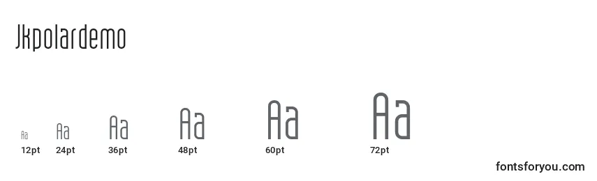 Jkpolardemo Font Sizes