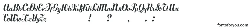 Шрифт Mezclatitan – шрифты для письма