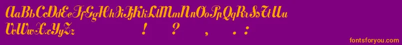 Más sobre la fuente Mezclatitan fuente Mezclatitan – Fuentes Naranjas Sobre Fondo Morado