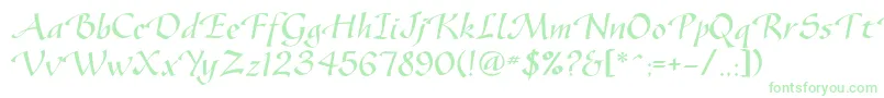 Vodevilec Font – Green Fonts